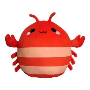 Stone the lobster plush Puckator Squidglys - Adorabugs image-0