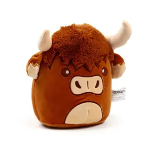 Squidglys Cow Plush - Highland Coo Cow Puckator image-1