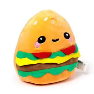 Foodiemals Squidglys Plush - Hammy the Burger Puckator image-1