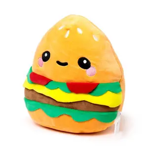 Foodiemals Squidglys Plush - Hammy the Burger Puckator image-2