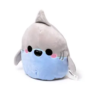 Adoramals Squidglys Plush - Archie the Shark Puckator image-2