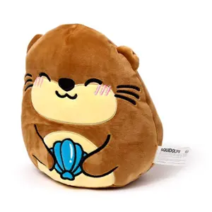 Adoramals Squidglys Plush - Henry the Otter Puckator image-2
