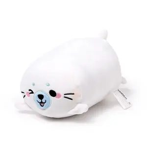 Adoramals Squidglys Plush - Kai the Seal Puckator image-2