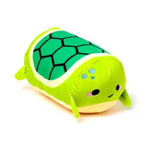 Adoramals Squidglys Plush - Atlas the Turtle Puckator image-0