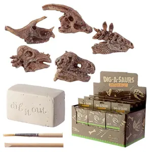 RAWR Dinosaur Skull Fossil Dig Kit Puckator image-0
