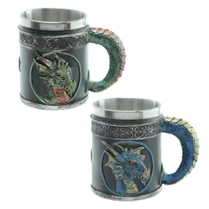 Decorative object dragon mug Puckator Dark Legends image-0