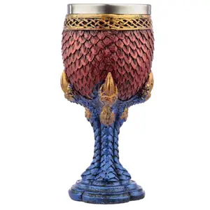Decorative object chalice dragon claw Puckator image-0