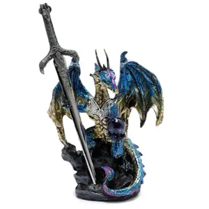 Decorative figurine Puckator Warrior Dragon image-0