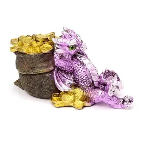 Dragon treasure decorative element Puckator image-1