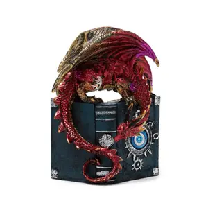 Fire Dragon and Book that Sees Everything Puckator Enchanted Nightmare image-0