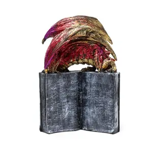 Fire Dragon and Book that Sees Everything Puckator Enchanted Nightmare image-1