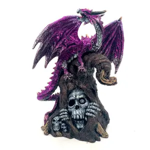 Dragão guardião do portal da morte ametista Puckator Dark Legends