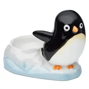 Huevera de cerámica pingüino Puckator image-2