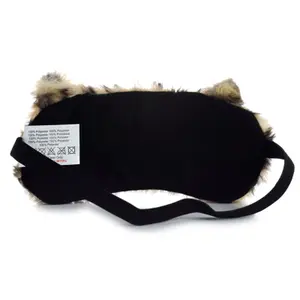 Fluffy eye mask Puckator Adoramals Léopard image-2