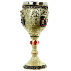 Decorative object gilded chaliceegypt Puckator image-1
