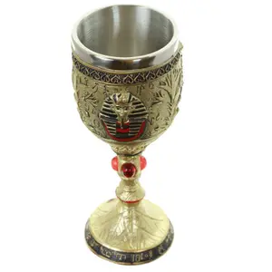 Decorative object gilded chaliceegypt Puckator image-3