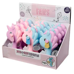 Abanico mini unicornio Puckator image-0
