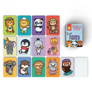 Card games Puckator Memory Adoramals Wild image-0