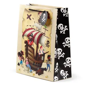 Pirate gift bag large Puckator Jolly Rogers image-4