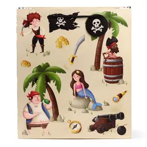 Saco de oferta pirata muito grande Puckator Jolly Rogers image-0