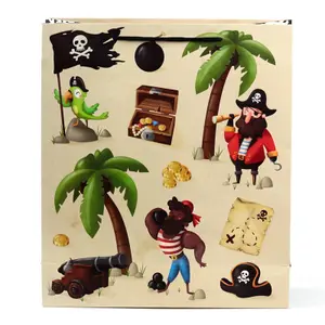 Saco de oferta pirata muito grande Puckator Jolly Rogers image-4