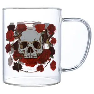 Verzierter Glasbecher Puckator image-0
