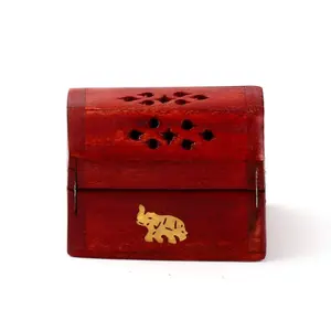 Mini brûleur d'encens en bois de manguier Puckator image-5