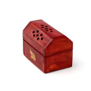 Mini brûleur d'encens en bois de manguier Puckator image-6