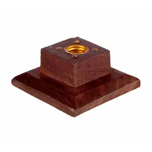 Porte encens attrape-cendre bois de sheesham Bouddha Chinois Puckator image-2