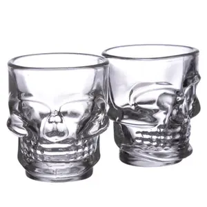 Borrelglas Puckator Skulls & Roses (x2) image-5
