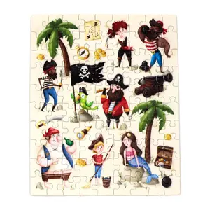 90-piece wooden puzzle Puckator Jolly Roger Pirates image-2