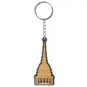 Porte-clé PVC i love torino - mole de turin Puckator image-1