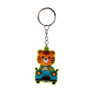 Llavero de pvc adoramals - alfie el tigre Puckator image-0