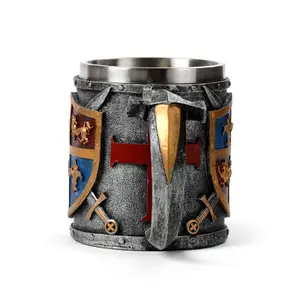 Decorative object mug coat-of-arms Puckator image-6