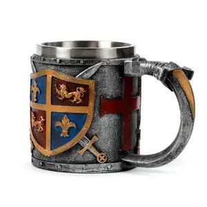 Decorative object mug coat-of-arms Puckator image-3