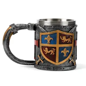 Decorative object mug coat-of-arms Puckator image-0