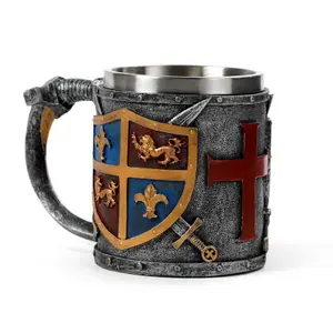 Decorative object mug coat-of-arms Puckator image-1