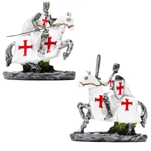 Crusader knight on horseback Puckator image-2