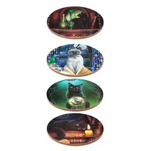 Sous-verre Puckator Lisa Parker Chats Magiques (x4) image-0