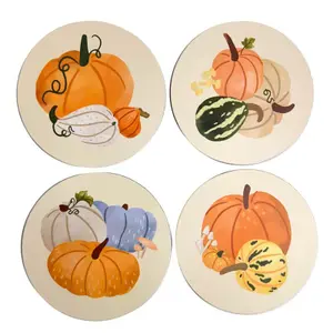 Posavasos de corcho Cosecha de Otoño Puckator (x4) image-0