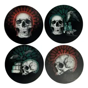 Cork coaster Puckator Gothica (x4) image-0