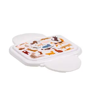 Scatola da pranzo con posate - gatto fine felino Puckator Bento image-3