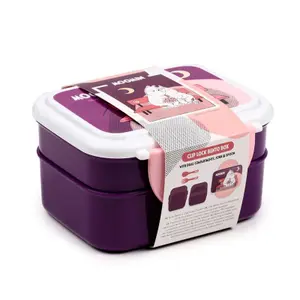 Scatola da pranzo con posate - moomin Puckator Bento image-0