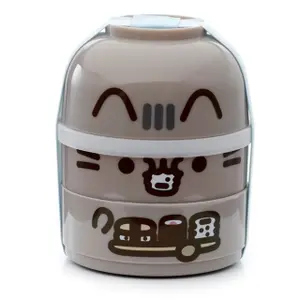Lunchbox Bento rund Fach Pusheen- Katze Puckator image-0