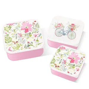 Confezione da 3 scatole per il pranzo Puckator Julie Dodsworth image-0