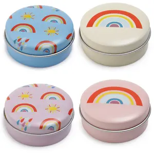 Rainbow tin lip balm Puckator image-0