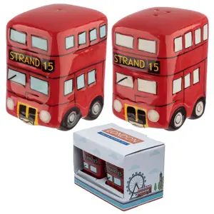 Decorative bus salt shaker Puckator image-0
