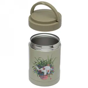 Lunch box en acier Inoxydable Kim Haskins- chat dans Pot Ã plante Puckator image-1