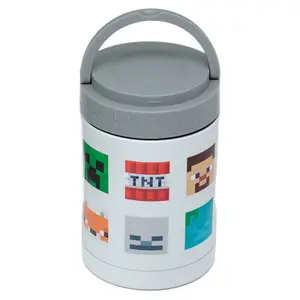 Lunch box en acier inoxydable personnages minecraft Puckator image-0