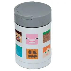 Lunch box en acier inoxydable personnages minecraft Puckator image-3